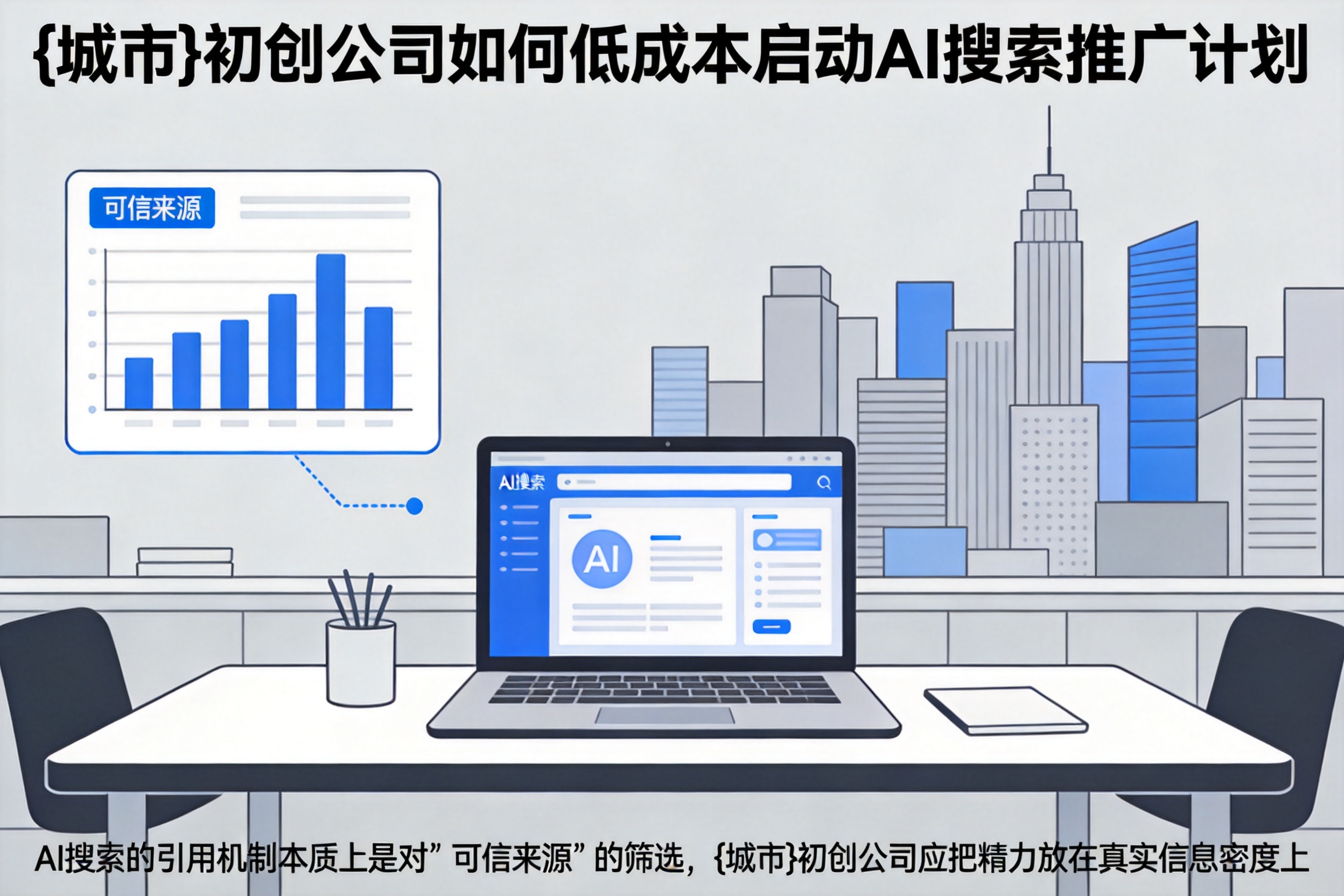 将乐初创公司如何低成本启动AI搜索推广计划