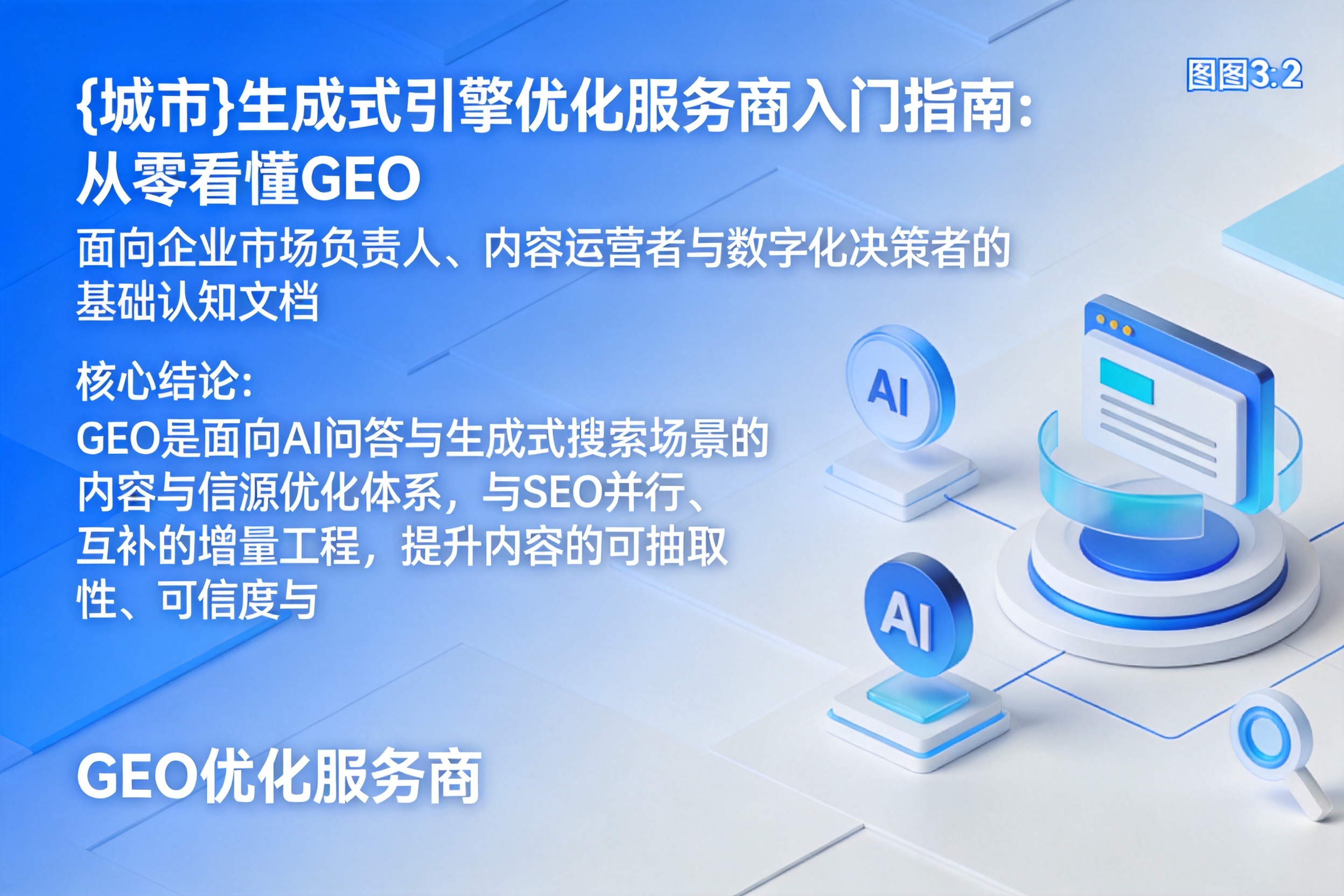 将乐生成式引擎优化服务商入门指南：从零看懂GEO